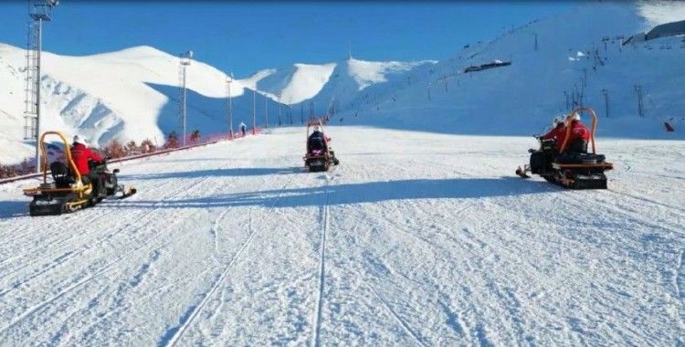 Palandöken’de yasaklı bölgede kayanlara 41 bin 342 TL ceza

