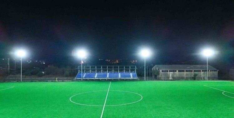 Horsunlu ve Pamukören sahaları yenilendi
