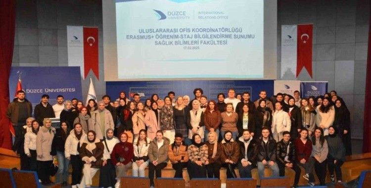 Erasmus fırsatları anlatıldı
