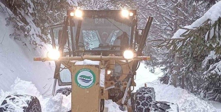 Giresun’da 228 köy yolu ulaşıma kapandı
