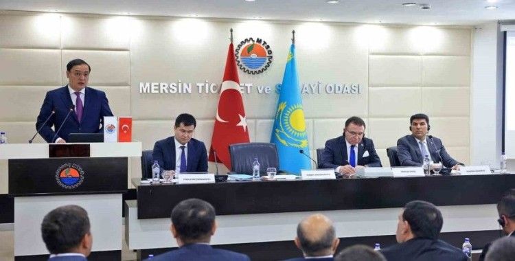 Kazakistan, Mersinli yatırımcılara önemli fırsatlar sunuyor
