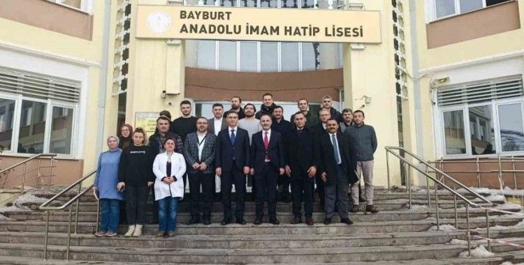 Din Öğretimi Genel Müdür Yardımcısı Özkan’dan Bayburt Anadolu İmam Hatip Lisesine ziyaret
