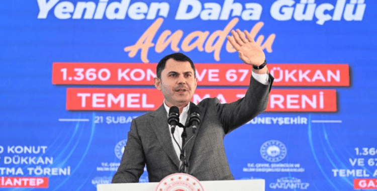 Bakan Kurum: Ev sahibi olmayan kalmayıncaya kadar çalışacağız