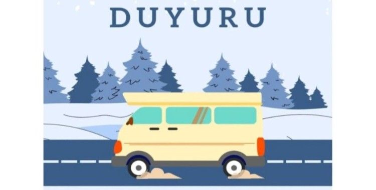 Reşadiye’de taşımalı eğitime hava engeli
