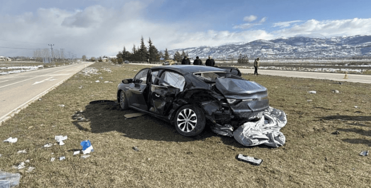 Tokat'ta trafik kazası: 5 yaralı