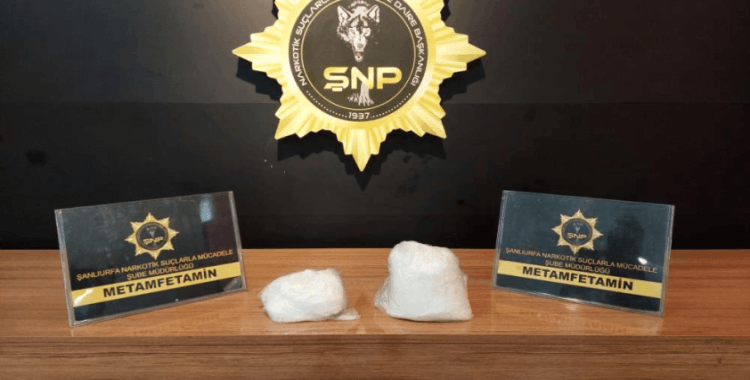 Şanlıurfa'da 1,5 kilo uyuşturucu ele geçirildi