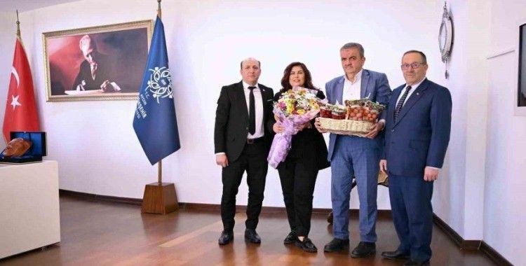 Başkan Çerçioğlu ATB Başkan Yardımcısı Ülgen ve Muhtar Kuruş’u ağırladı
