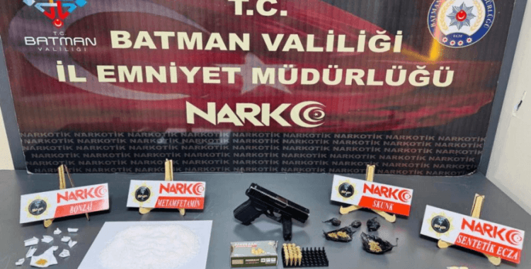 Batman'da uyuşturucu tacirlerine darbe: 6 tutuklama