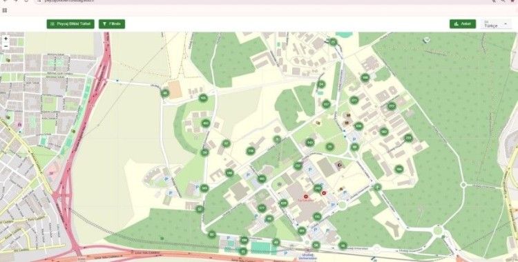 BUÜ’nün peyzaj bitkileri için akıllı öğrenme ağı projesi
