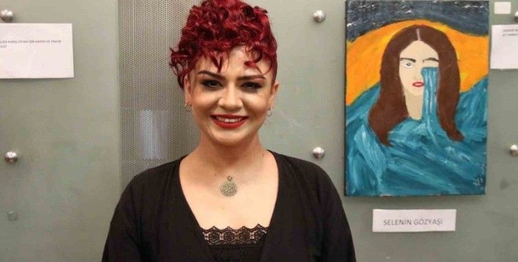 Gamze Altun’un "Kadın Fısıltıları" sergisi ESOGÜ’de açıldı
