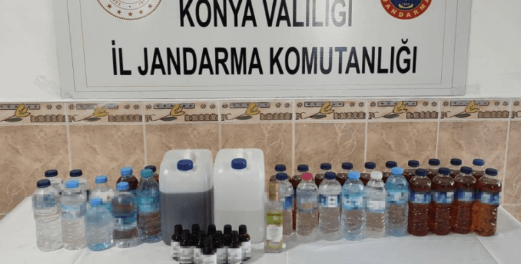 Konya'da jandarmadan kaçakçılara operasyon
