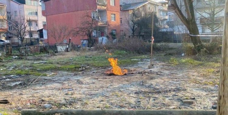 Metan gazı yangını 9. gününde
