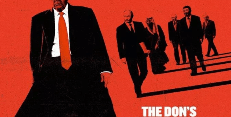 The Economist'ten skandal kapak: Başkanları mafya lideri olarak çizdi