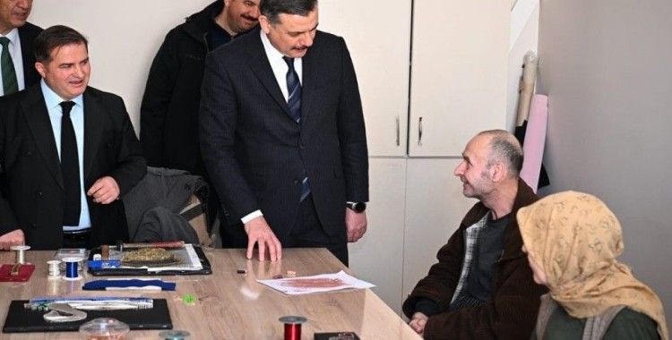 Vali Çiftçi, Palandöken Bakım Merkezi’ni ziyaret etti
