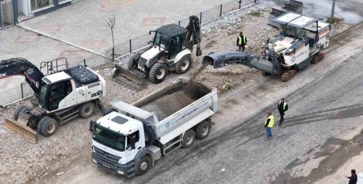 Karacasu Caddesi’nde kazı çalışmaları başladı
