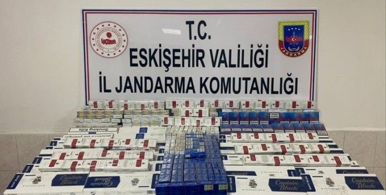Kaçak sigara sattığı belirlenen şüpheli yakalandı
