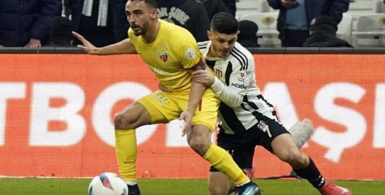 Kayserispor Beşiktaş deplasmanında yine kazanamadı
