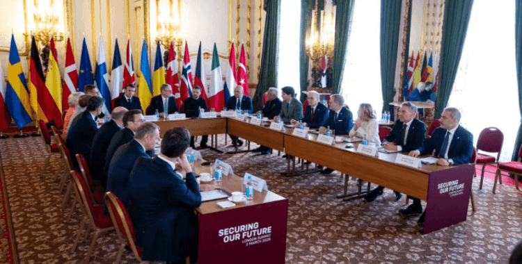 Londra'da Ukrayna konulu liderler zirvesi başladı