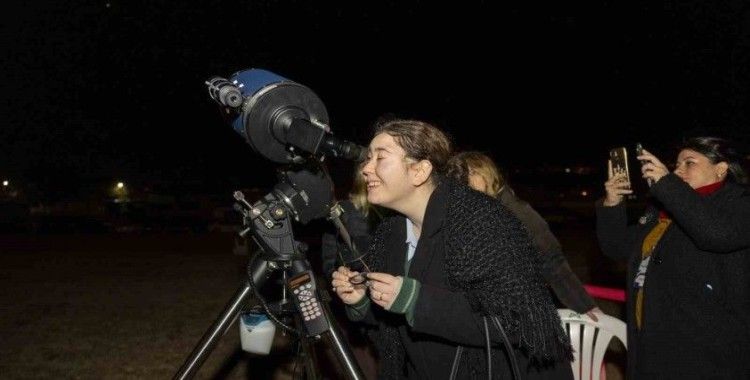 Gezegen geçidi Mersinlileri büyüledi
