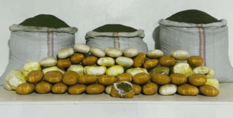 Diyarbakır'da 180 kilo esrar ele geçirildi