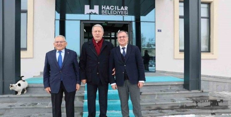 Hulusi Akar’dan Başkan Özdoğan’a ziyaret
