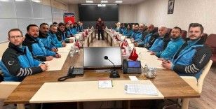5 gün boyunca arama kurtarma eğitimi aldılar
