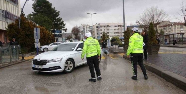 Çankırı’da 65 araç trafikten men edildi
