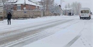 Muradiye beyaza büründü
