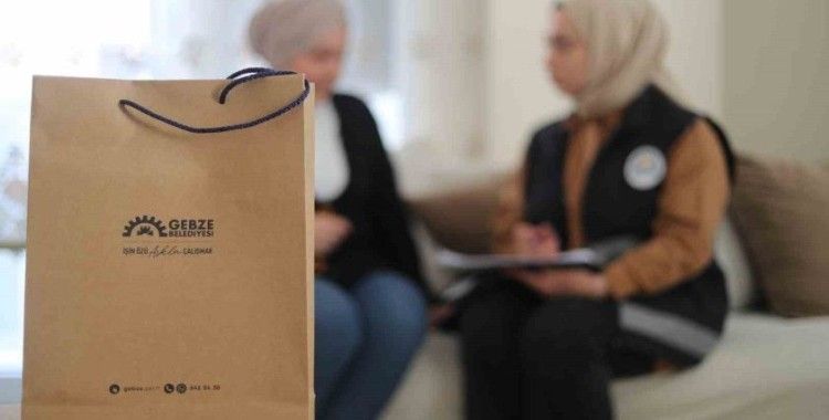 Gebze’de ailelere Ramazan desteği
