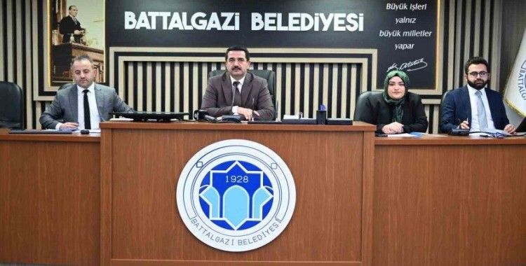 Battalgazi Belediye Meclisi Mart ayı toplantısını gerçekleştirdi