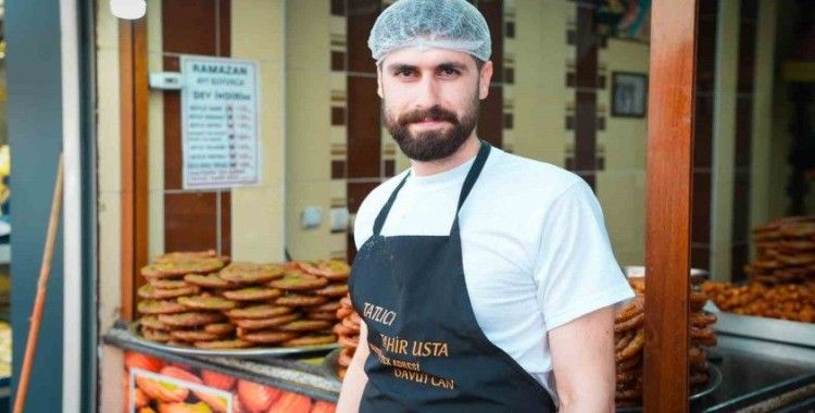 Kızıltepe’de Ramazan ayında halka tatlısı ilgi artıyor
