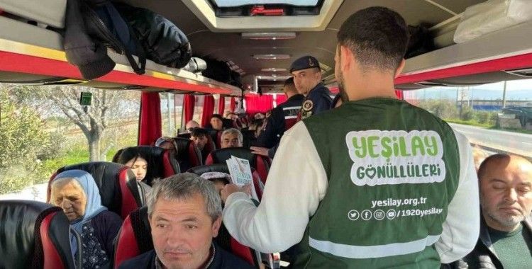 Yeşilay Derneği Aydın Şubesi’nden farkındalık etkinliği
