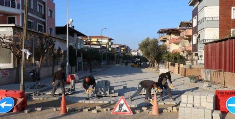 Nazilli’de yol çalışmaları aralıksız sürüyor
