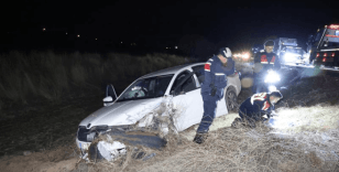 Aksaray'da trafik kazası: 1 ölü, 2 yaralı