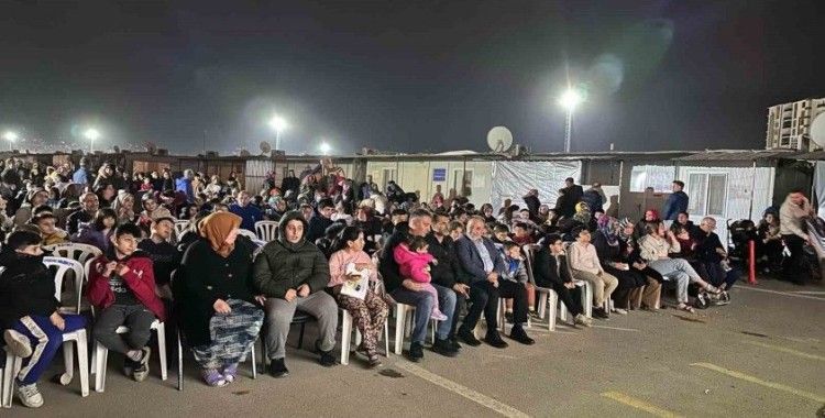 Malatya Büyükşehir Belediyesi ile Ramazan coşkusu konteyner kentlerde
