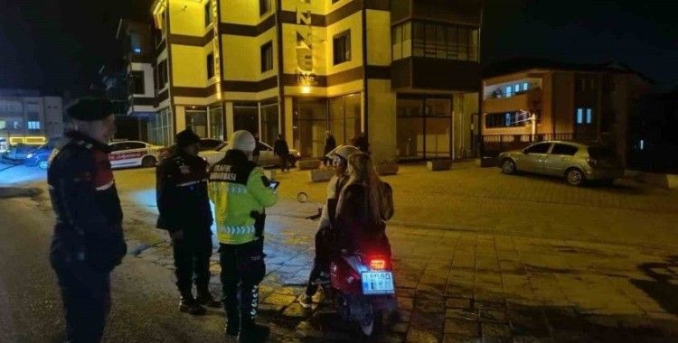 Zonguldak’ta motosiklet denetimlerinde 45 sürücüye ceza
