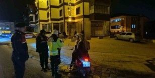 Zonguldak’ta motosiklet denetimlerinde 45 sürücüye ceza
