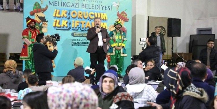 Melikgazi’de çocuklar ilk oruç, ilk iftar heyecanı yaşadı
