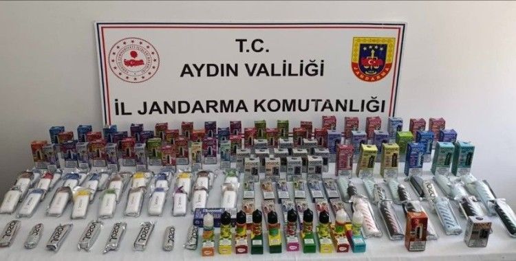 Elektronik sigara satan şahsa jandarma engeli