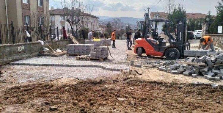 Havalar ısındı, üstyapı çalışmaları hızlandı