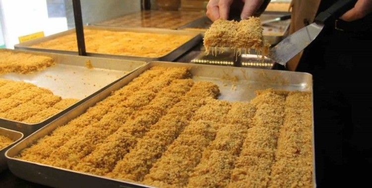 Giresun’da fındıklı sütlü kadayıf Ramazan sofralarının vazgeçilmezi oldu
