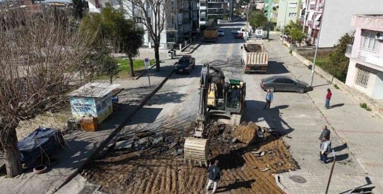 Başkan Tetik, yol çalışmalarını yerinde inceledi