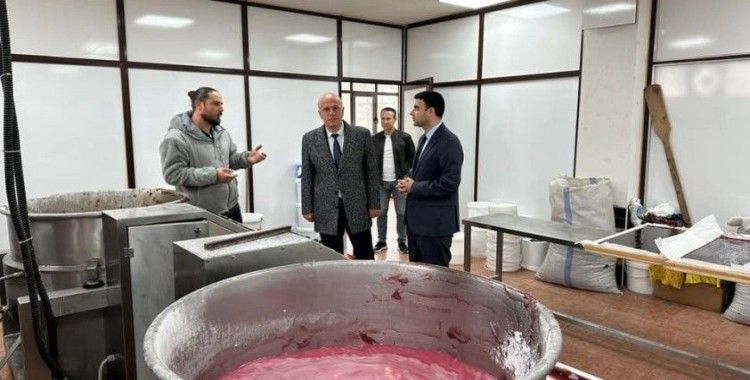 Bilecik’in yöresel ürünü meşhur ayva lokumu üretim tesisine ziyaret
