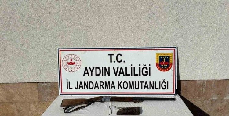 Aydın’da silah kaçakçılığı operasyonu
