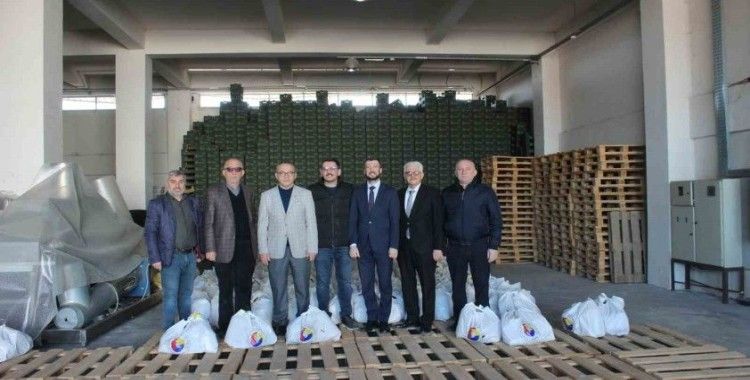 Yılmaz: "İhtiyaç sahibi 500 ailemize gıda yardımı ile ulaşıyoruz"
