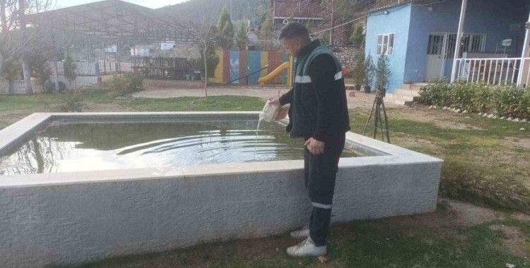 Karacasu’da sivrisinekle mücadele başladı
