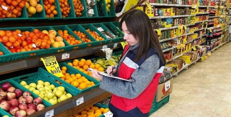 Kütahya’da marketlerde fiyat takibi denetimi
