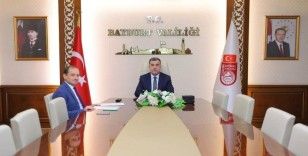 Vali Eldivan VKS toplantısına katıldı
