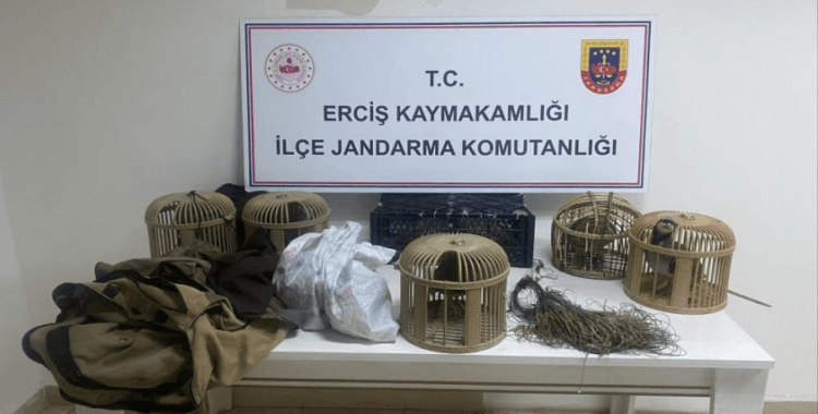 Kafes avcılarına 124 bin 857 lira idari para cezası kesildi