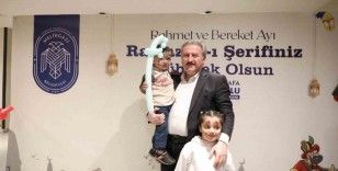 Yetim ve öksüz çocuklar Başkan Palancıoğlu ile iftar yaptı
